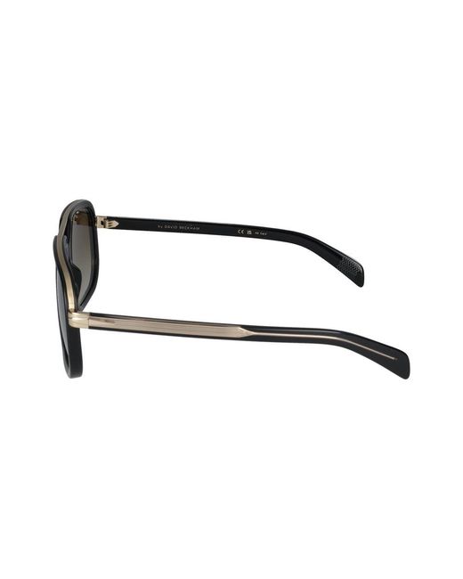 David Beckham Sonnenbrille DB 7101/S 2 M2 Schwarzes Gold /18 /145 in Gray für Herren