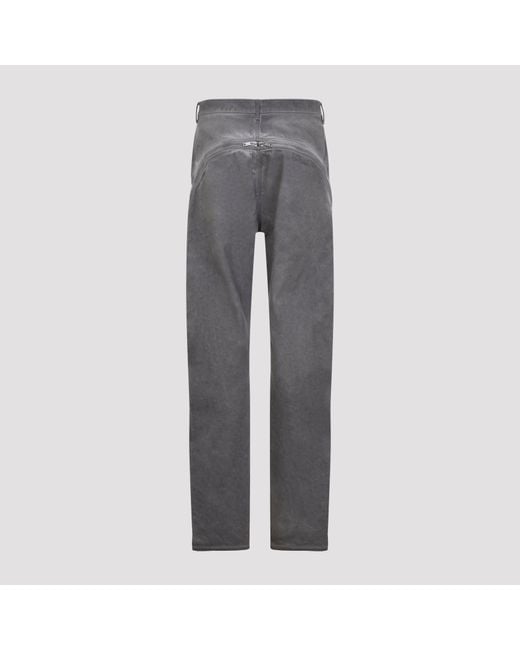 Rick Owens Gray Drkshdw Bolan Banana Jeans for men