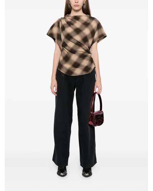 Isabel Marant Black Faded Effect Jeans
