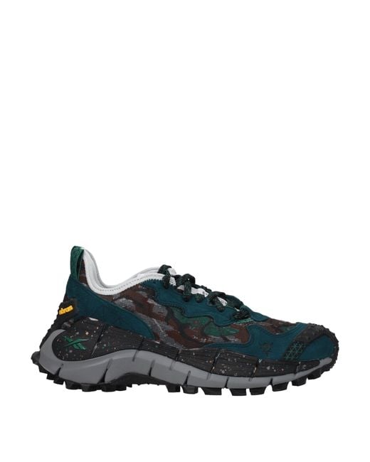 Reebok Blue Sneakers Zig Kinetica Vibram Uomo Pelle Blu/Blu Minerale for men