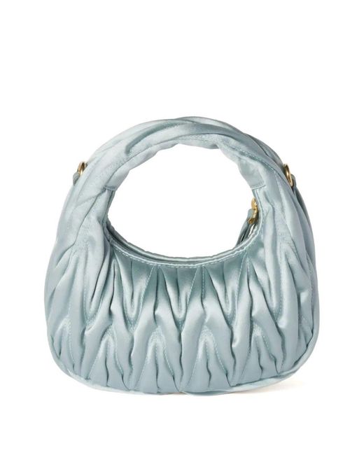 Miu Miu Blue Miniborse