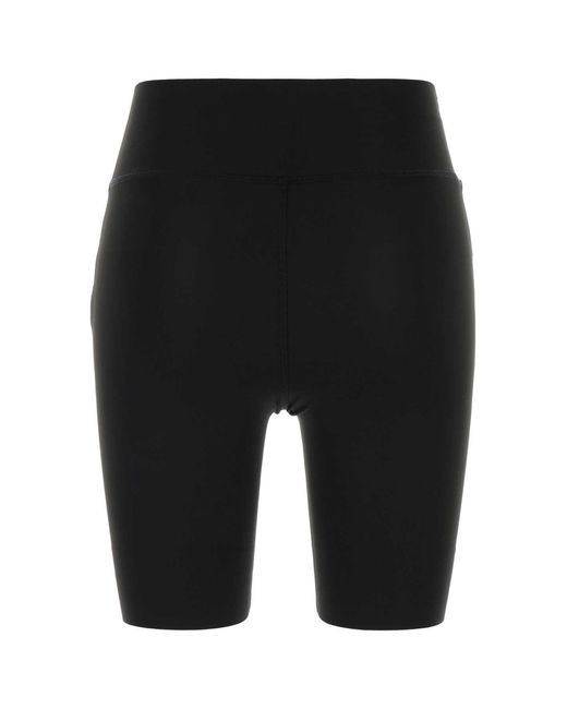 Autry Black Biker Shorts