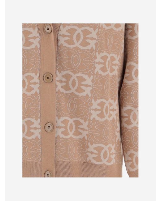 Pinko Natural Love Birds Knitwear