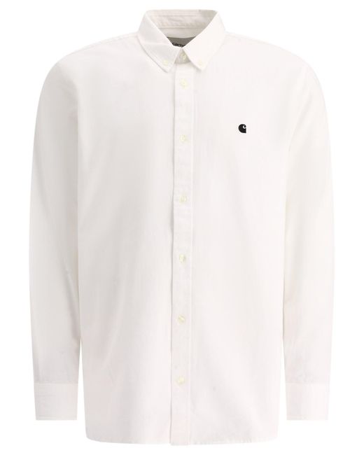 Carhartt "madison" Shirt in het White voor heren