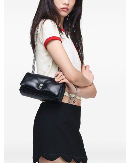 Marc Jacobs Black The Chain Leather Mini Bag