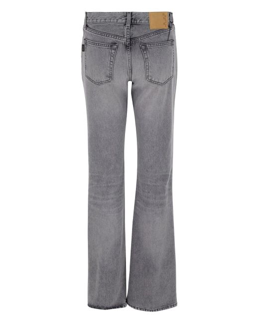 Haikure Gray Flora Flanel
