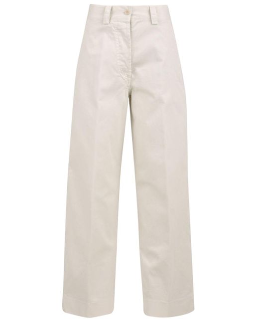 Pantalones de aspesí natural Aspesi de color White