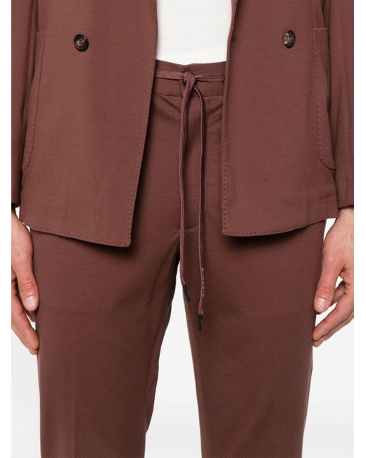 Circolo 1901 Red Cotton Trousers for men