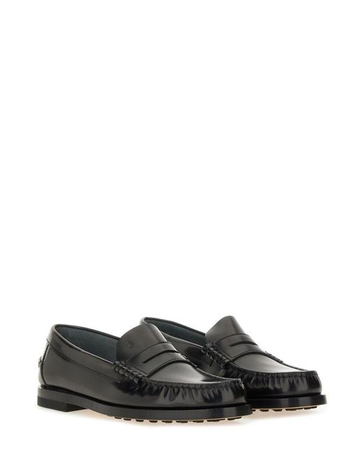 Tod's White Loafers