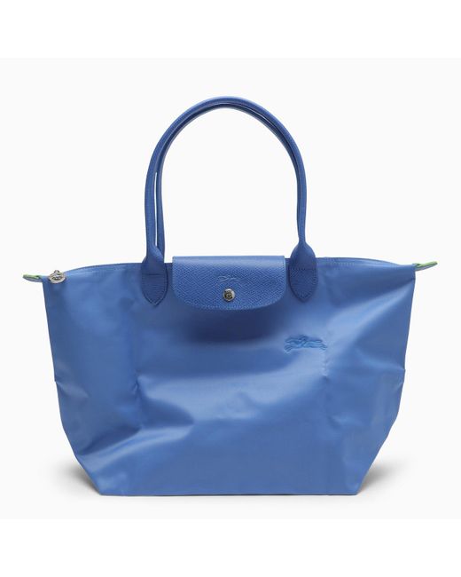 Longchamp Blue Cornflower Colour L Le Pliage Green Bag