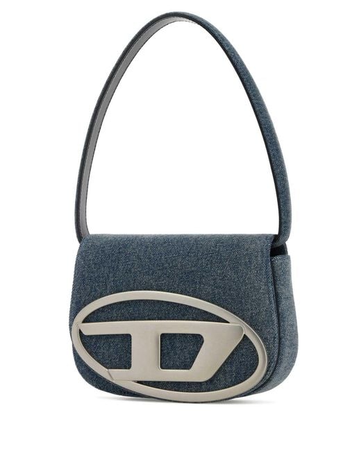 DIESEL Blue Shoulder Bags