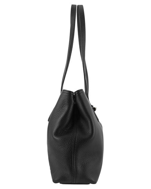 Longchamp Black Roseau Essential Umhängetasche
