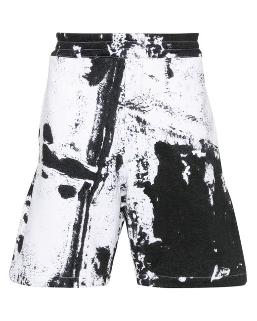 Alexander McQueen Shorts Mit Farbklecks-Print in Multicolor für Herren
