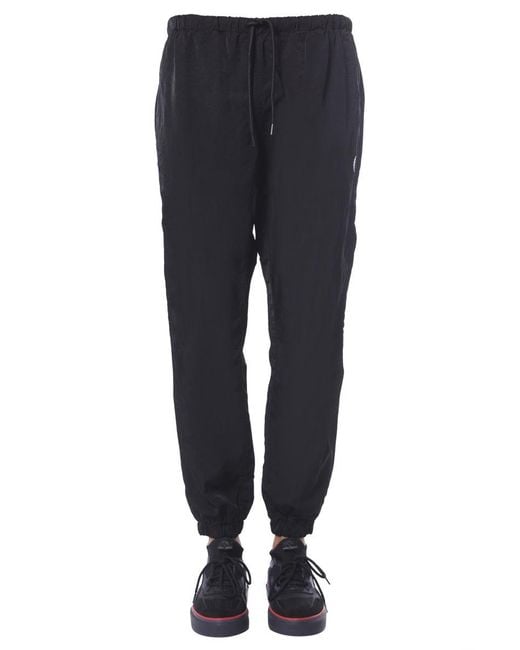 Marcelo Burlon Blue Jogging Pants for men