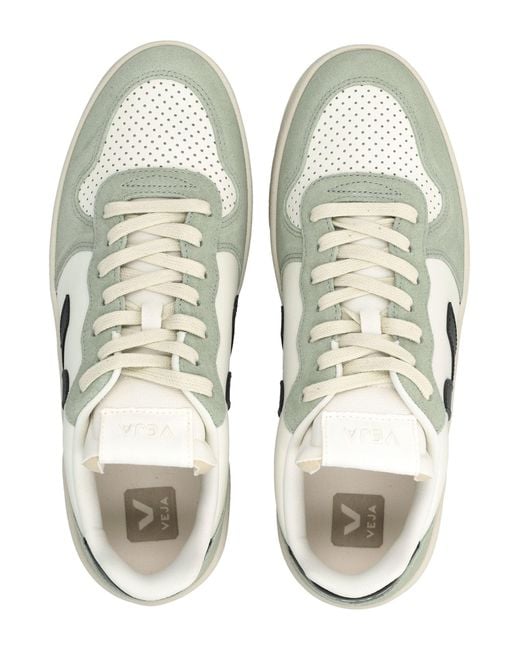 Veja Multicolor V-10 Leather Sneakers