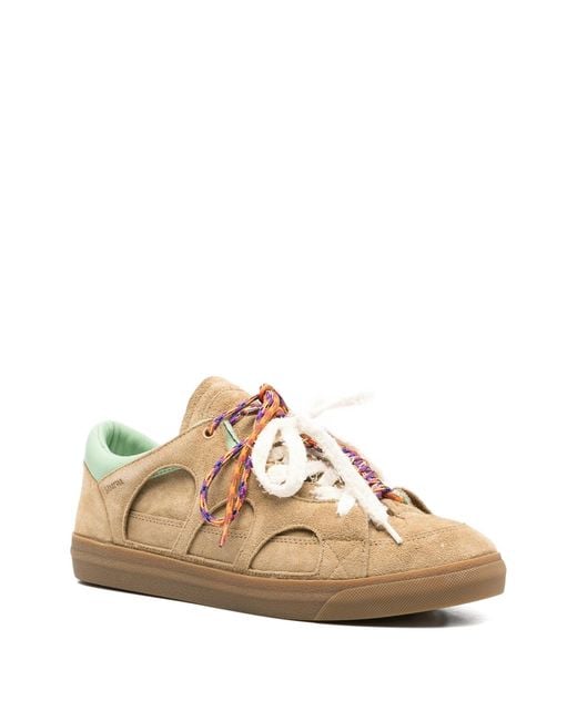 Santha Multicolor Love Park Suede Castagna
