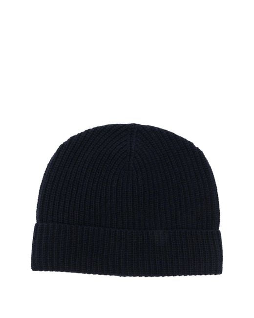 Seven Gauge Blue Beanie for men