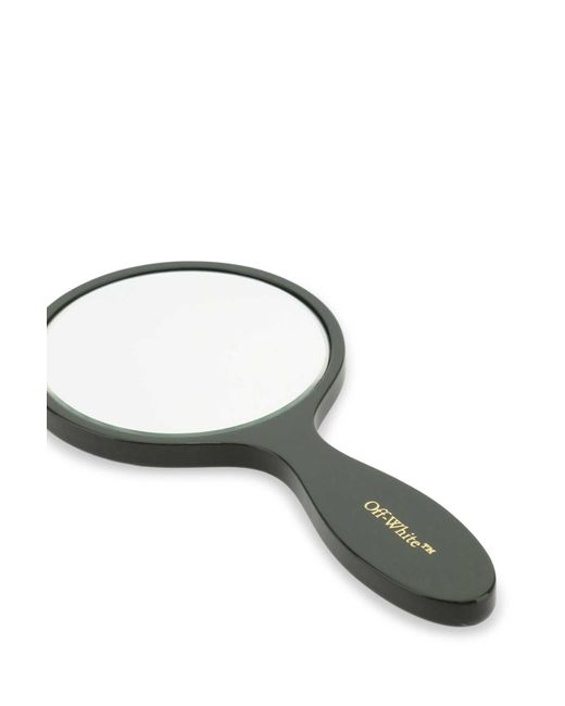 Off-White c/o Virgil Abloh White Off Army Acetate Bookish Hand Mirror