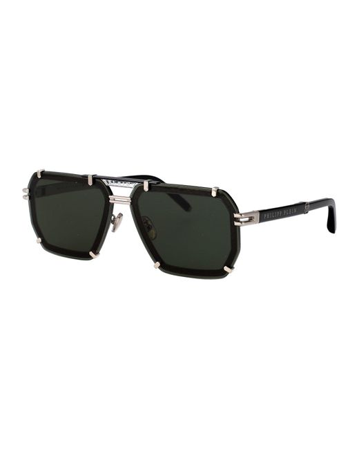 Philipp Plein Black Sunglasses