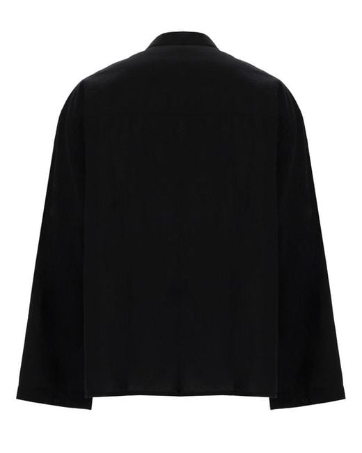 YMC Black Stylish Mini Button-Up Shirt for men