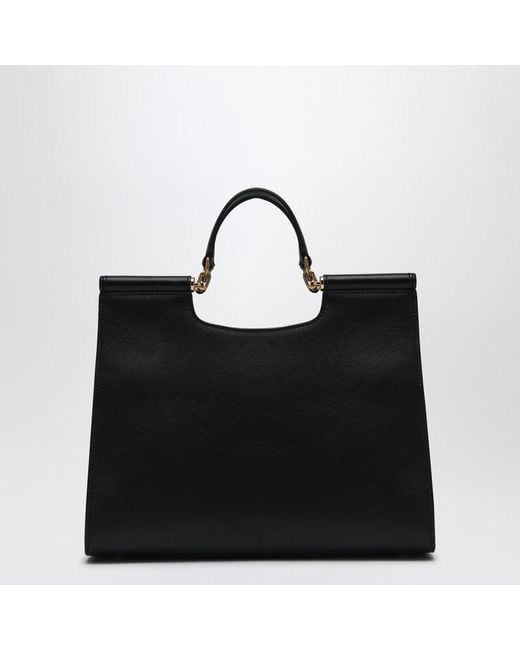 Dolce & Gabbana Black Dolce&Gabbana Bag Shopping Sicily Small