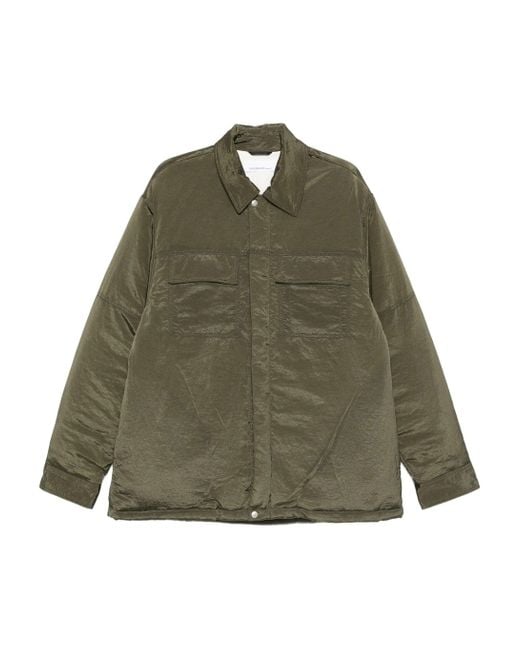 Oamc Peacemaker Green Padded Overshirt
