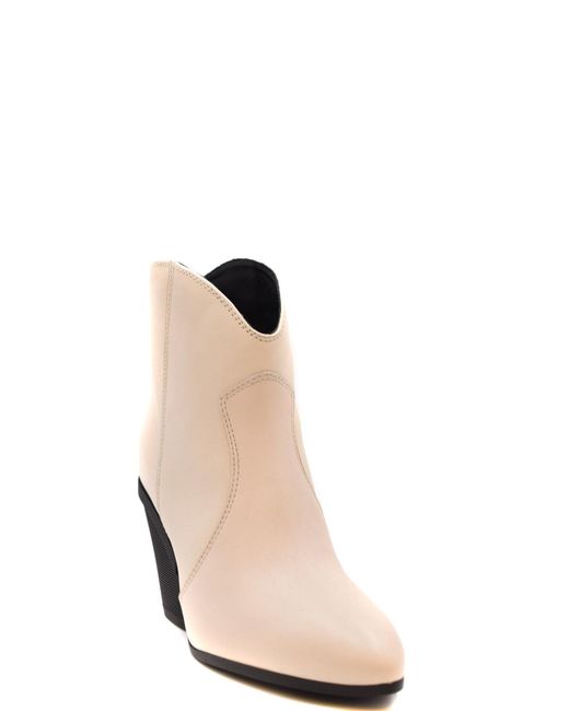 Bottines Crème Hogan en coloris Natural