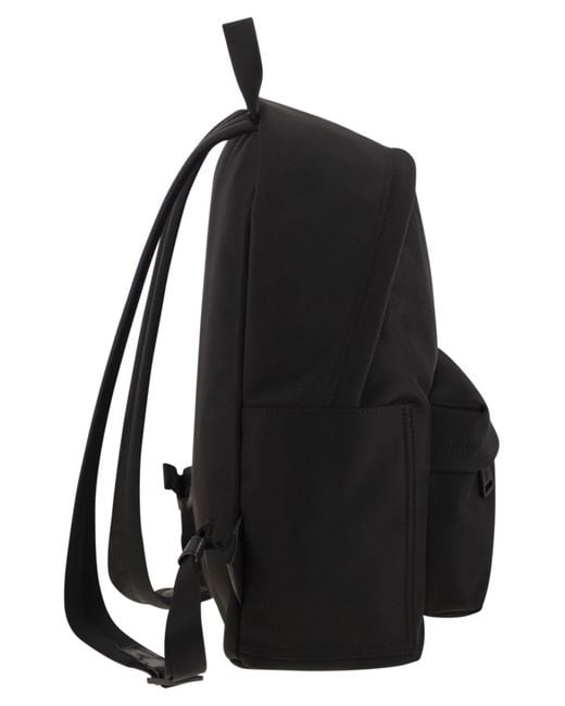 Moncler Black New Pierrick Water Repellent Backpack for men