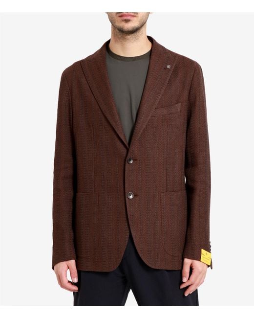 Tagliatore Brown Jackets