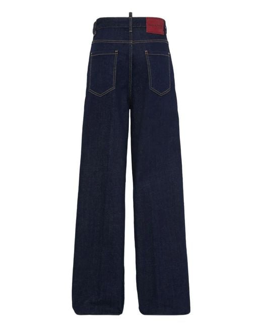 DSquared² Blue Pants 5 Pockets