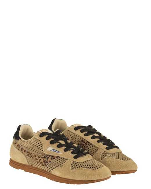 Autry Brown 'Windspin' Sneakers