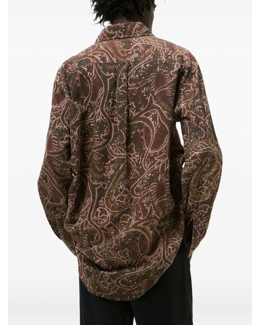 Our Legacy Brown Vast Shirt