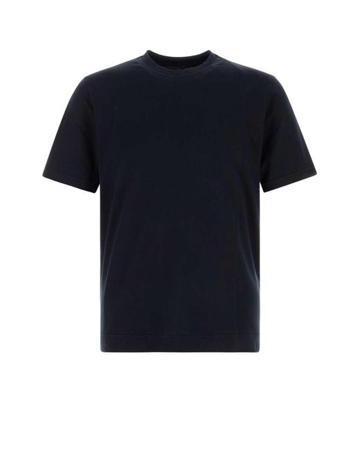 Fedeli Black T Shirt Mc for men