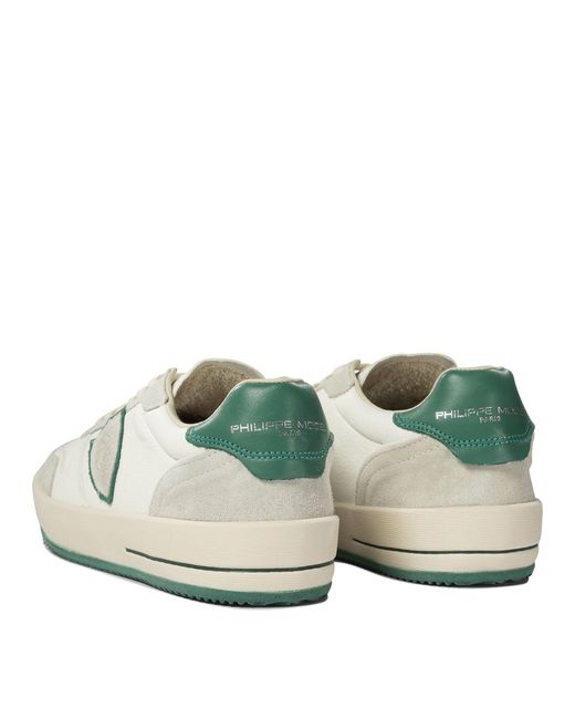 Philippe Model 'nice Low' Sneakers in het White voor heren