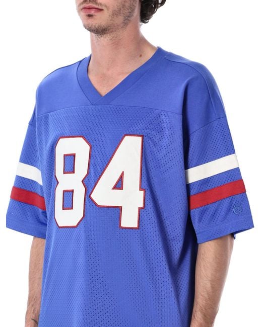 Champion Blue Mesh Football T-Shirt