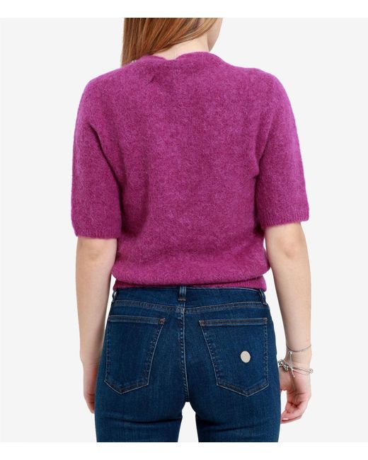 SIMONA CORSELLINI Sweaters Magenta in het Purple