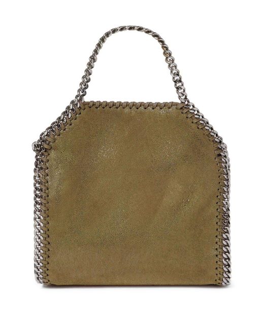 Stella Mc Cartney Falabella Tiny Crossbody Bolse Stella McCartney de color Metallic