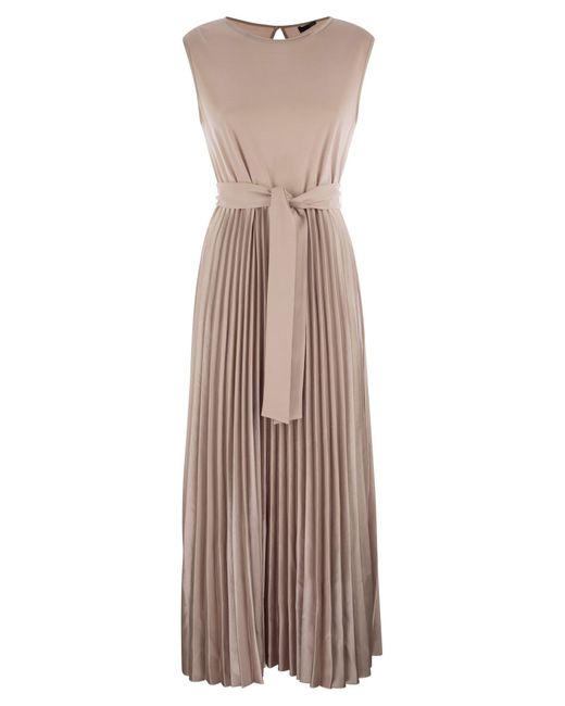 Weekend by Maxmara Natural Samuele Sleeveless Jersey Dress