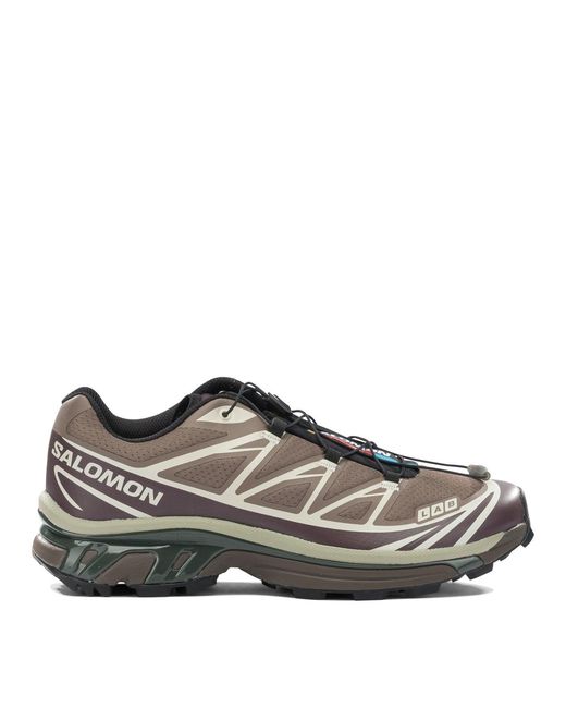 Salomon Gray Xt-6 Sneakers & Slip-On