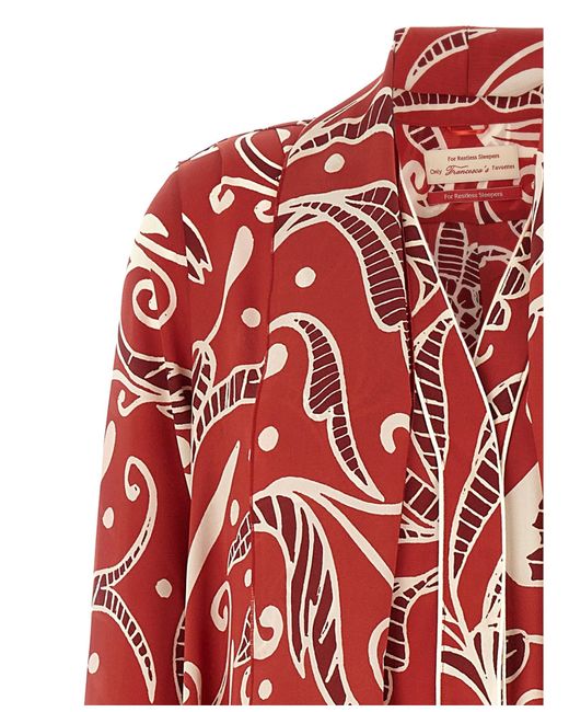 F.R.S For Restless Sleepers F.r.s. Voor Rusteloze Slapers 'euripila' Jurk in het Red