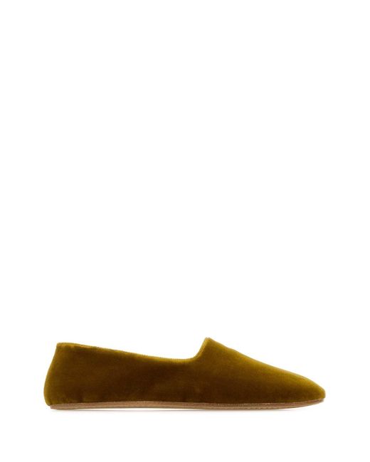 The Row Green Ponti Slipper