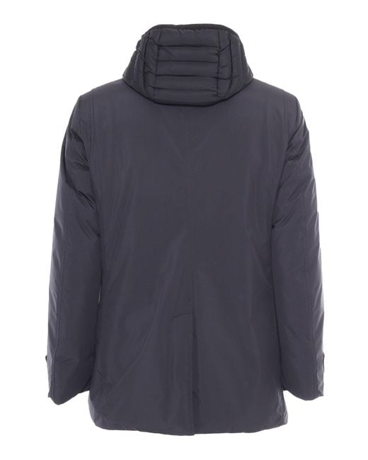 Moorer Blue Raffaello Stp Jacket