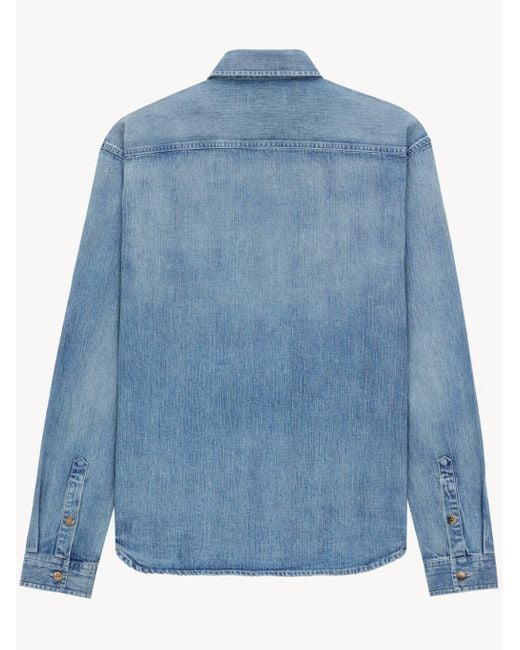 Saint Laurent Blue Saint Laurent