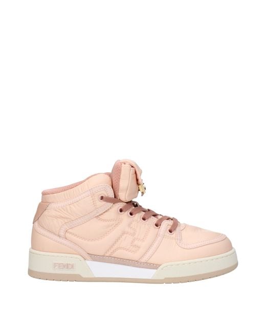 Fendi Sneakers Baguette Frauen Nylon Pink/Pfirsich