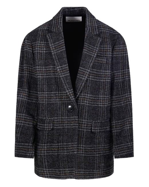 Isabel Marant Geruite Blazer in het Black