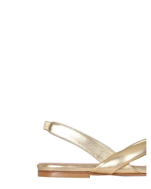 Gia Borghini Multicolor Leather Slingback Sandals