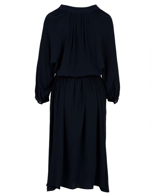 Douuod Jurken Blauw in het Black