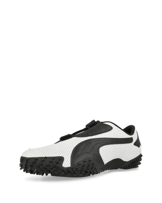 PUMA Black Mostro "Perforated Leather for men