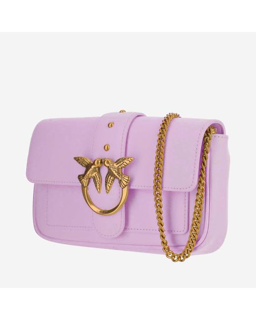 Pinko Purple Love One Pocket Bag