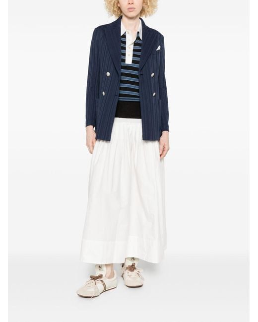 Circolo 1901 Blue Jackets Blu Cotton